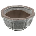 thumbnail image 3 of Compact Ceramic Thumb Planter for Succulents 2pcs Flower Pots with Drainage Hole for Indoor and Outdoor Use, 3 of 9