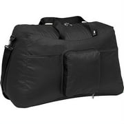 20" Small Expandable Duffel Bag, Black