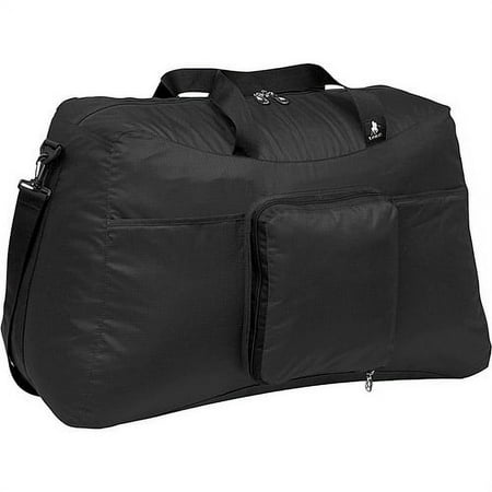20" Small Expandable Duffel Bag, Black