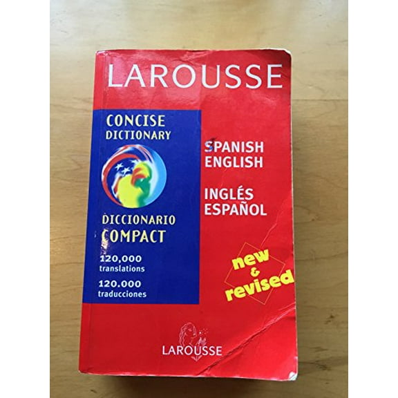 Pre-Owned Larousse Diccionario Compact/Concise Dictionary: Espanol Ingles Ingles Espanol/Spanish English English Spanish Paperback - USED