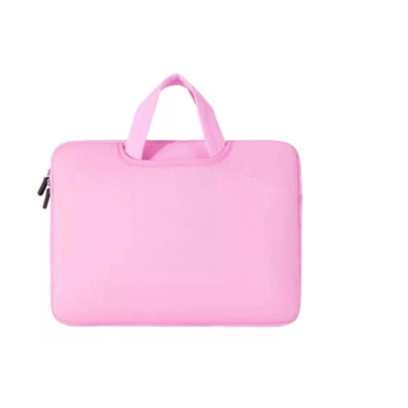 GJX Laptop Sleeve 14 Inch Waterproof and Shockproof Laptop Case Handbag Portable Laptop Bag for MacBook Samsung iPad Chromebook HP Acer Lenovo,Pink