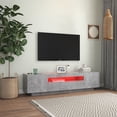 thumbnail image 6 of vidaXL TV Stand with LED Lights Entertainment Center Media Unit Sideboard, 6 of 77