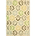 thumbnail image 1 of Safavieh Martha Stewart 3'9" X 5'9" Handmade Cotton Pile Rug in Creme, 1 of 10