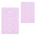 thumbnail image 3 of Shisuyan 2pcs Plastic Clay Making Tools DIY Clay Crafts Tool Half Ball Mini Clay Craft Molds, 3 of 7