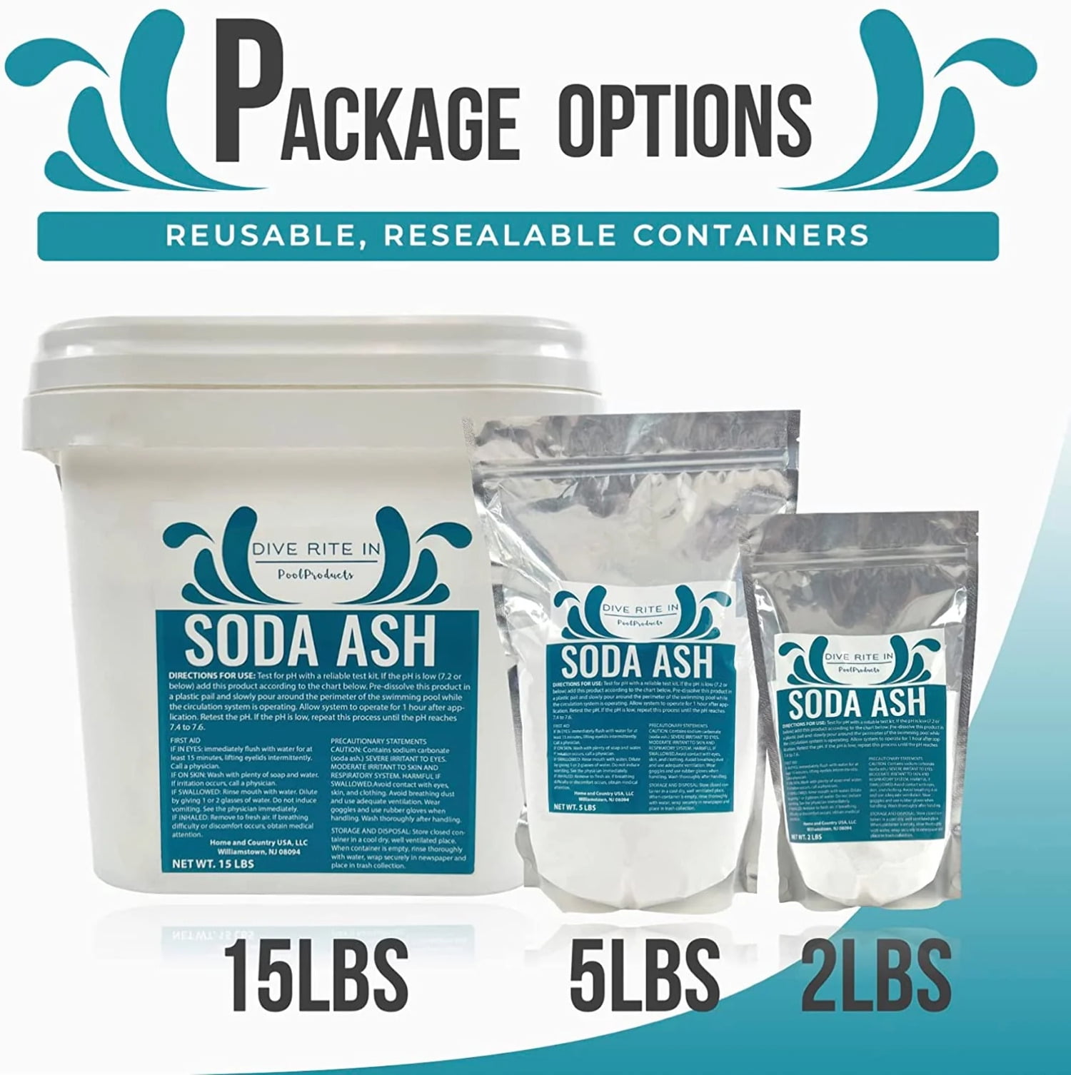 Soda Ash 10lbs – Tie Dye - Sodium Carbonate Washing Soda - Stain Remover -  Increase Pool pH Levels - Prevents Etching - Raises Alkalinity – Laundry  Booster 