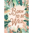 thumbnail image 2 of Marshall, Laura 12x14 White Modern Wood Framed Museum Art Print Titled - Jungle Hangout VI Born to be Wild, 2 of 4