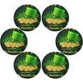 thumbnail image 3 of GZHJMY Saint Patrick's Theme Round Placemats Durable Non-Slip Heat and Stain Resistant Placemat for Kitchen Table Decoration Outdoor BBQ Activities(4PCS) Table Mat, 3 of 7