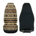 thumbnail image 4 of Uorisanigo Car Seat Covers, Plush Front Seats Cover 2PCS, Washable Southwestern Aztec Tribal Bucket Seat Cover Protection Fit for Most SUV Trucks, Car Accessories, 4 of 7