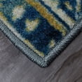 thumbnail image 2 of Mohawk Home Prismatic Cameron Blue Transitional Striped Precision Printed Area Rug, 10'x14', Blue & Cream, 2 of 4
