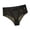 #0440-Black, variant on Mesh Panel Thong Panties for Women Low Rise No Show Support Briefs Breathable Smooth Trendy Daily Intimates Gift