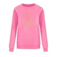thumbnail image 6 of Womens Casual Christmas Long Sleeve Tee Shirts Women Sweatshirt Oversized Cardigan Sweaters Dressy Casual Fall Tops Loose Fit Fall Tops, 6 of 6