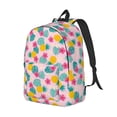 thumbnail image 2 of Yiaed Pineapple And Leaves Print Backpack, Premium Laptop Backpack, Travel Backpack for Women, Lightweight Backpacks, Comfortable Back Pack-Small, 2 of 5