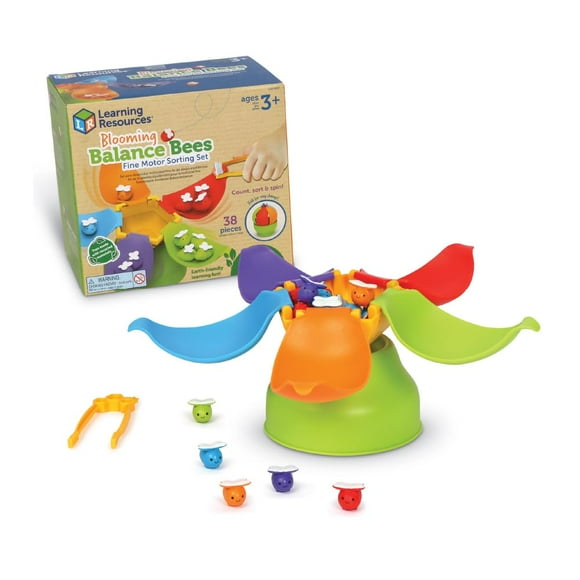 Set de motricidad fina Blooming Balance Bees de Toy Learning Resources
