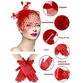 thumbnail image 4 of Yokua Stylish Lace Hairband Unique Bowknot Headpiece Elegant Casual Headwear, 4 of 15