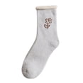 thumbnail image 1 of XIAQUJ Womens To Keep Warm Sock Colorful Lightweight Cotton Socks Socks GY2 One Size, 1 of 3