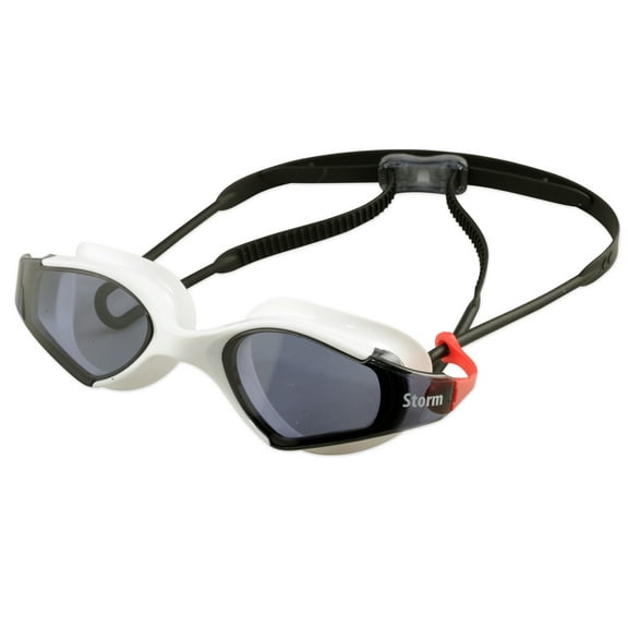 Storm Bluefin Fitness Swim Goggle - White w/Tinted Lenses