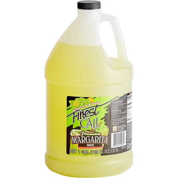 Finest Call Ready-to-Use Margarita Mix, 1 Gallon Bottle – Sweet & Tangy Lime/Citrus Cocktail Mixer