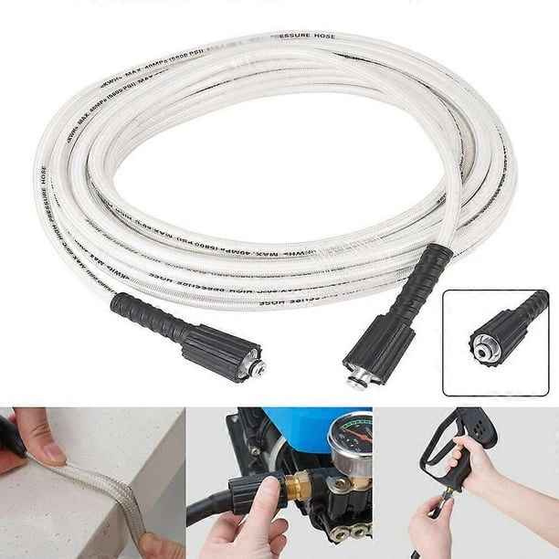 M22 Female to M22 Female Pressure Washer Hose Jet Power Wash Extension (10m)