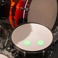 thumbnail image 1 of PENIKOKO 12 Pcs Noise Cancelling Silicone Drum Mute Tips for Sound Control Musicians Green, 1 of 7