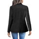 thumbnail image 4 of Chaqueta blazer Mina Self Black Tweed Plaid para mujer, 4 of 6