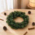 thumbnail image 6 of 16" Canadian Pine Artificial Christmas Wreath, Faux Pine Christmas Wreath, Seasonal Indoor Home Decor, 6 of 9