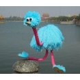 thumbnail image 2 of Cute Ostrich Marionette Hand Puppet Toy Soft Stuffed Child Gift Pink, 2 of 5