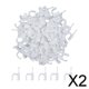 thumbnail image 1 of 2x100 Uds. Clips de plástico para Cable eléctrico, clavos de acero con alto contenido de carbono, 4-25mm, 5mm , 2 piezas, 1 of 8