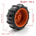 thumbnail image 7 of Snow RC Wheel Tires RC Car Tires 4pcs Replacement For 1/10 Short-Course Truck 727 Slash K1 RC Car, 7 of 7