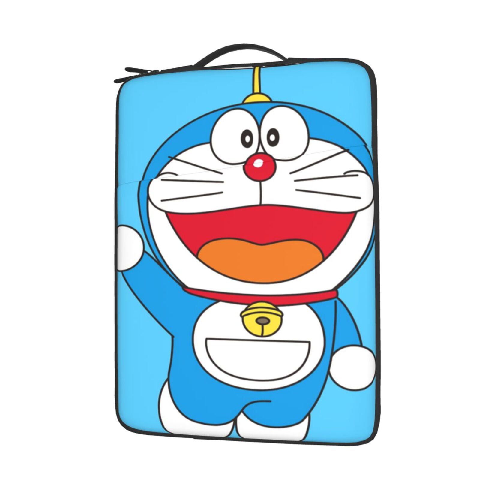 Laptop Sleeve Case Multi Size Kitty and Doraemon Notebook Computer Protective Bag Tablet Briefcase Carrying Bag,10 Inch 