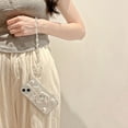 thumbnail image 5 of Fairy Wind White Bow For Apple 13 Phone Case For IPhone14Pro/14 Drop Glue Soft Shell 12 Women, 5 of 5