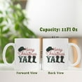 thumbnail image 6 of Trendy Western Christmas Coffee Mugs, Merry Christmas Cowgirl Boots Hat Ceramic Mug, Christmas Holiday Drinking Party Mugs for Table Decortaions, Christmas Cute Gifts, 11oz Ceramic Cup White, 6 of 6