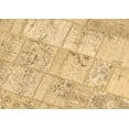 thumbnail image 1 of Ahgly Company Indoor Rectangle Patchwork Brown Transitional Area Rugs, 6' x 9', 1 of 4