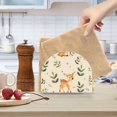 thumbnail image 6 of Baby Deer and Green Leaves Napkin Holder for Table Clear Napkin Stand Paper Holder Acrylic Organizer Dispenser Napkins for Dinner Kitchen Restaurant Room, 6 of 8