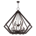 thumbnail image 4 of Livex Lighting Prism 15 Light Foyer Chandelier in Bronze, 4 of 8