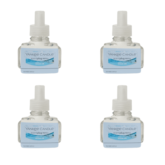 Yankee Candle Scent Plug Refill, Ocean Air (Pack of 4)