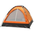 thumbnail image 4 of 2-Person Tents Bundle - Pink Dome & Orange Compact Camping Tents with Rain Flys and Carry Bags by  Outdoors, 4 of 6