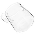 thumbnail image 4 of Jarra de leche de vidrio, sencilla, resistente al calor, de vidrio transparente, para café o crema., 4 of 7