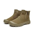 thumbnail image 4 of Mens Ankle Boots Canvas Round Toe Side Zip Boots Thick Cushioned Sole Comfort High‑Top Boots with Sturdy Outsole for Commuting Outdoor Activities, 4 of 9