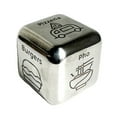 thumbnail image 2 of TOPRenddon Food Dice Game Food Decision Dice Christmas Stocking Stuffers for Adults White Elephant Gifts Wedding Anniversary Steel Gifts for Him Valentine Gifts Date Night Boo Basket Stuffers, 2 of 7