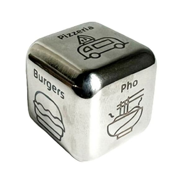 Rkstn Dice Games Anniversary Wedding Gifts for Him Her Engagement Funny Gifts for Couple Food Dice Decider Valentines Christmas Birthday Gifts for Women Men Gifts