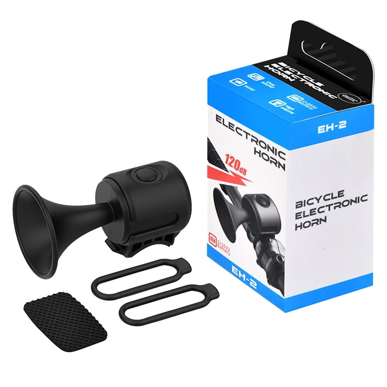 electric air horn for bicycle LESOVI Electronic Bike 120db Cycling Horn 4 Sound Modes with Rechargeable Battery Waterproof Bicycle Bell Adults Mountain Bike/Adjustable (E-BIKEBELL-Black) : Sports & Outdoors Its A Great Safety Item For Any Rider Loud Electric Air Horn For
