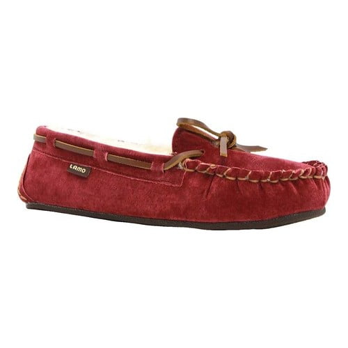 lamo women's fleece moccasins