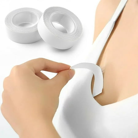 

Hxoliqit Double Fashion Body Tape Clear Bra Strip Adhesive V Neck Women Secret Tape For Low Cut Dress Daily tools Home essentials Utility tool