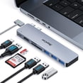 thumbnail image 1 of Adaptador USB C Hub HDMI RayCue para MacBook Pro/Air M1 M2 2023, 1 of 7
