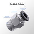 thumbnail image 4 of Conectores de tubo de PTFE Hanglife PC4-M10, filamento de 1,75 mm (x20), 4 of 8