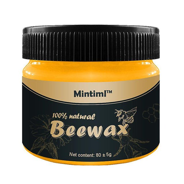 1 unidad de cera de abejas para condimentos de madera, cera de abejas para el cuidado de muebles de madera, cera de abejas impermeable para suelo, cera de abejas Natural Wo ZefeiWu 1327533428897