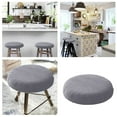 thumbnail image 2 of Dsscvnef Round Stool Chair Cover Protective Seat Pad Household Swivel Furniture Accessory Soft Comfortable Durable Home, 2 of 8