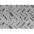 thumbnail image 1 of Ahgly Company Indoor Rectangle Solid Gray Modern Area Rugs, 8' x 12', 1 of 4
