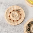thumbnail image 1 of Bandeja De Joyería De Madera Maciza, Bandeja De Exhibición De Pulsera De Cuentas, 10 Piezas Elegante Para Joyería Para Brazalete, 1 of 7