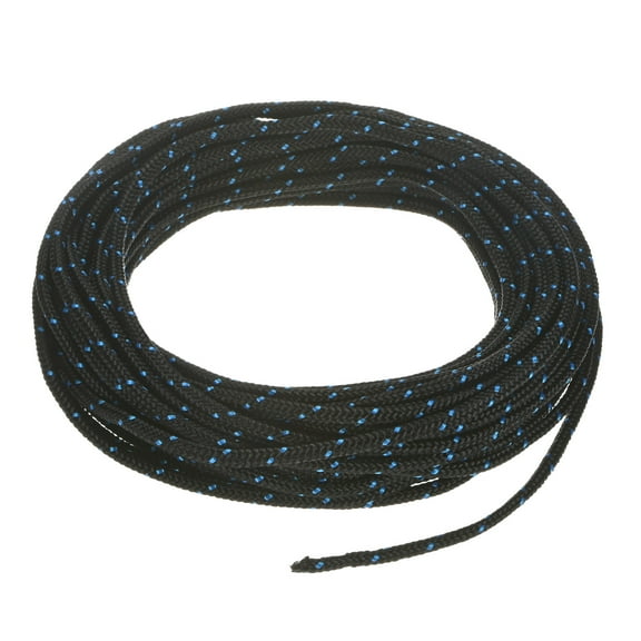 Uxcell Recoil Starter Rope Pull Cord 3.5mm 10m Nylon Pull Cord for Chainsaw Black Blue